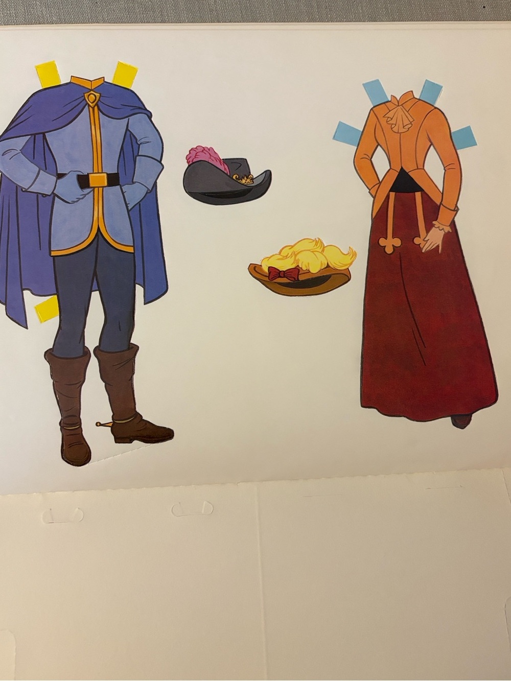 Vintage Walt Disney Classic Cinderella Paper Doll Book Vintage 1989 Uncut - Picture 4 of 9